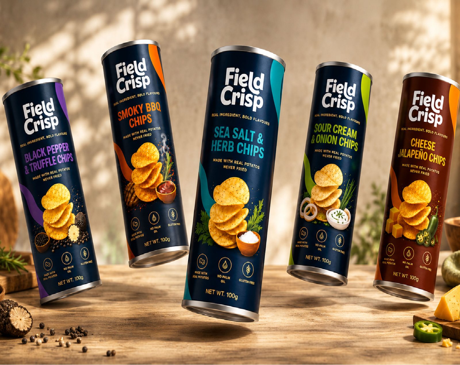 Field Crisp Brand Identity